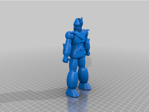 ótimo Mazinger figura 3d kitbash 3d print model - Mito3D