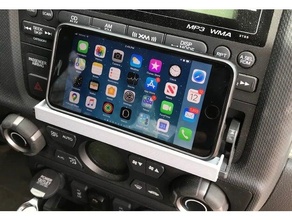 Honda Kammlinie Cubby Telefon montieren Leiste iPhone 8+ 3d print model - Mito3D