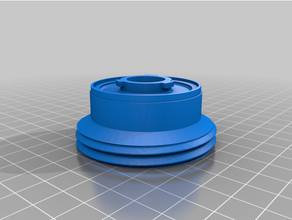 60mm gas mask 3m type adapter 3d print model - Mito3D