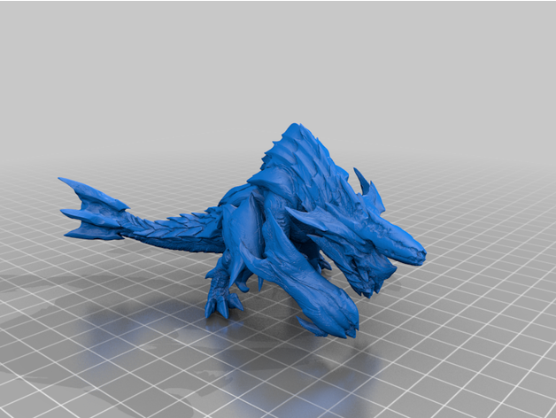 mhw brachydios fijo dnd miniatura cazador monstruo 3D print model - Mito3D