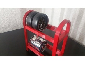tire rack 3d print model - Mito3D