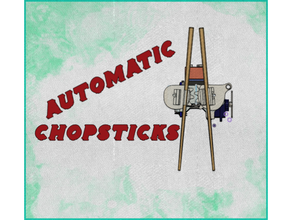 automatic chopsticks 3d print model - Mito3D