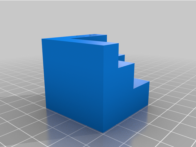 resplandor bandeja bloquear 3D print model - Mito3D
