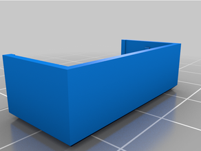 8 segment cover 10 led bar 8bit beneater 3d print model - Mito3D