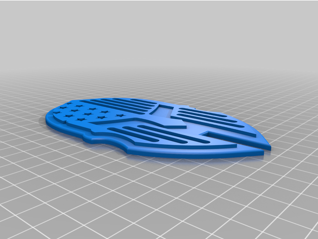 spartano bandiera pinning vassoio 3D print model - Mito3D