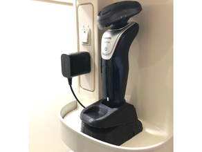 philips shaver charging stand 3d print model - Mito3D