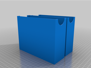 angepasst Karte Box 3d print model - Mito3D