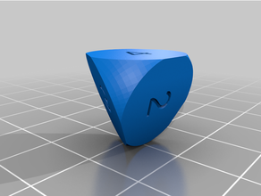 customized complete dice set d1 d25 3d print model - Mito3D