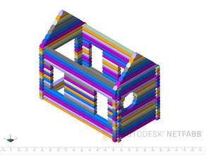log house 2 3d print model - Mito3D