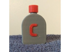 Corona Hand Desinfektionsmittel Flasche reinigen Reiniger Reinigung Coronavirus verteidigen Virus Seife 3d print model - Mito3D