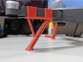 mavic pro arrière jambe extensions dji drones uav 3d print model - Mito3D