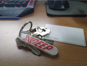 Schlüsselring Tauchen DIY Ender 3 flexibel Schlüsselbund 3d print model - Mito3D