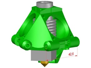 efetor anycubic Kossel polia 3d print model - Mito3D