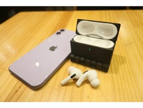 airpods pro Astuccio guaina In piedi titolare supporto airpodspro 3d print model - Mito3D