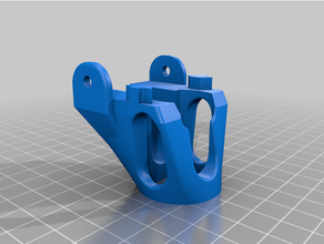 tensioner body profile original mount holes 3d print model - Mito3D