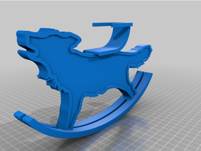 balanceo lobo 3d print model - Mito3D