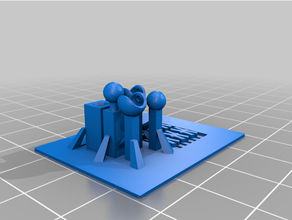 micro joints peg set 3d print model - Mito3D