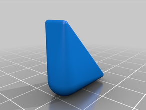 personalizzato parametrico tavolo angolo protettore 3d print model - Mito3D