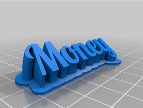 lunes personalizado 3d print model - Mito3D
