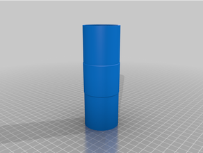 1mm stepdown pipe customized 3d print model - Mito3D