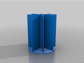 Wind Klinge Aktualisiert Wasser 3d print model - Mito3D