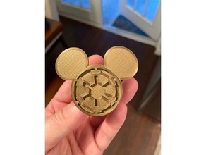 étoile guerres Empire Mickey oreille pop prise disney popsocket 3d print model - Mito3D