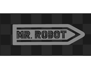 Sr robô marca páginas livro favoritos malek mrrobot 3d print model - Mito3D