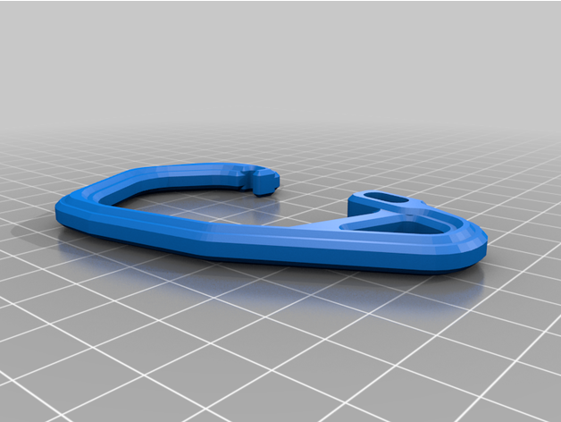 moyen mousqueton 3D print model - Mito3D
