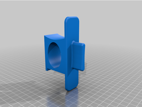 gaz handle holder 3d print model - Mito3D