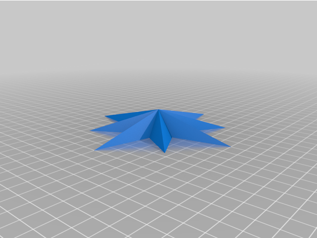 rosa dei venti Estrela aberturas vento 3D print model - Mito3D