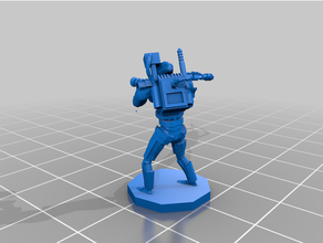 lightning gun tech guardian adeptus mechanicus admech skitarii 3d print model - Mito3D