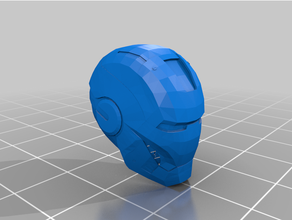 ferro homem marca vii capacete Ferro 2 3 3d print model - Mito3D