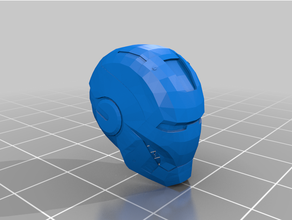 ferro uomo marchio vii casco 2 3 3d print model - Mito3D