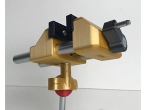 Schraubstock braçadeira Kugel kugelkopf pla Zwinge 3d print model - Mito3D