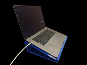 computador portátil ficar pé 3d print model - Mito3D
