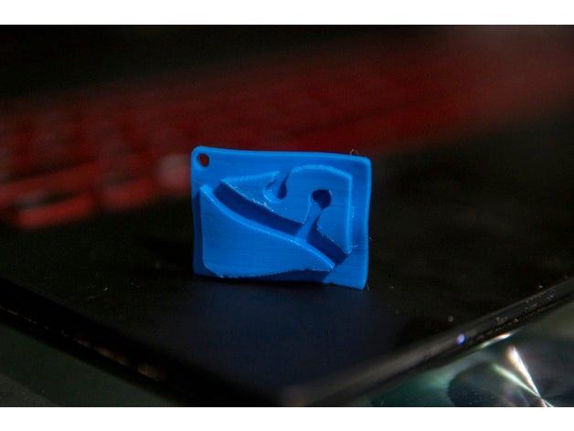 diverite keychain 3D print model - Mito3D