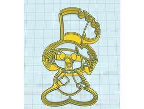 hijitus - cortante galletas cookie cutter argentina cookiecutter cortantes historieta superhero 3d print model - Mito3D