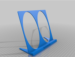 customized display stand 3d print model - Mito3D