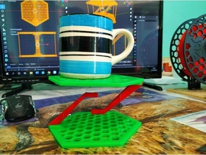 impossible table 3d printer balance blender forces fuerzas en equilibrio object physical 3d print model - Mito3D