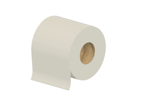 tuvalet kağıt 3d print model - Mito3D