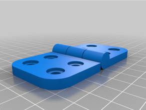 test hinge 1 customized 3d print model - Mito3D