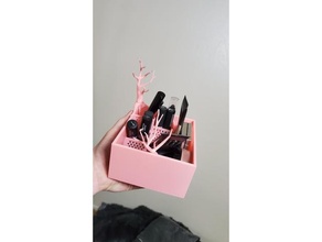 makeup box 3d print model - Mito3D
