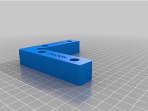 serrage carré 100 serrer pinces coin 3d print model - Mito3D