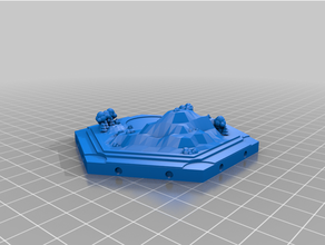 catan 3d tijolo hex 3d print model - Mito3D