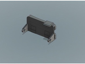 lanterna cabeça nitecore nu20 quadro Armação 3d print model - Mito3D