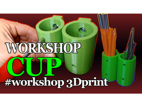 workshop cup handle 3d print model - Mito3D