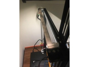 cr-10s pro light bar 30cm - easier install 3d print model - Mito3D