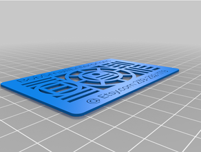 personalizzato attività commerciale carta 3d print model - Mito3D