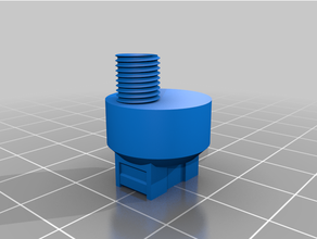 örtmek kılıf düzeltici turlu topuz potansiyometre 3d print model - Mito3D
