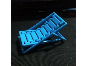 lounger print-in-place furniture 3d print model - Mito3D